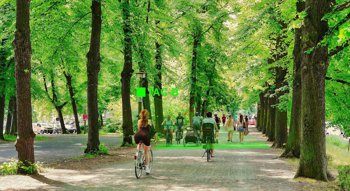 SensMax TAC-B 4G Outdoor-Personenzählradar für Fußgänger und Radfahrer